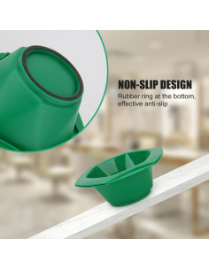 Set de 7 Boles de Tinte Arcoiris + 6 Brochas Cuidado Masculino 2