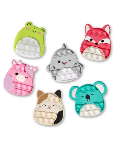 Bolsa Ciega Squishmallows Pop Fidgety Top Trenz - Juguete Antiestrés