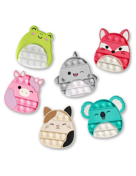 Bolsa Ciega Squishmallows Pop Fidgety Top Trenz - Juguete Antiestrés