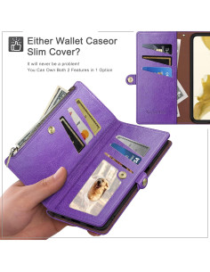 Funda XcaseBar para Samsung Galaxy A03S con billetera y RFID 2