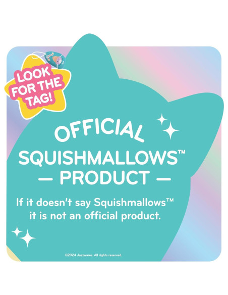 Squishmallows Ziv El Planeador de Azúcar 20 cm - Peluche Oficial