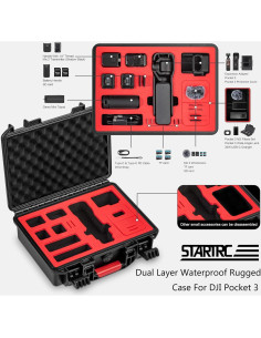 Funda Dura Impermeable STARTRC para DJI Osmo Pocket 3 2