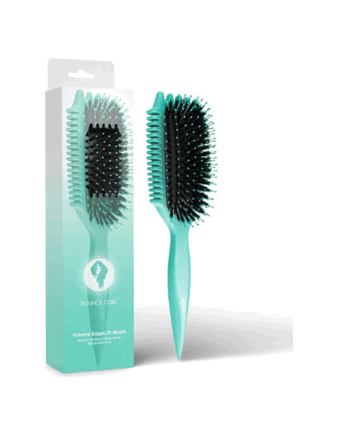 Cepillo Bounce Curl 5-en-1 Verde Azulado para Rizos y Volumen