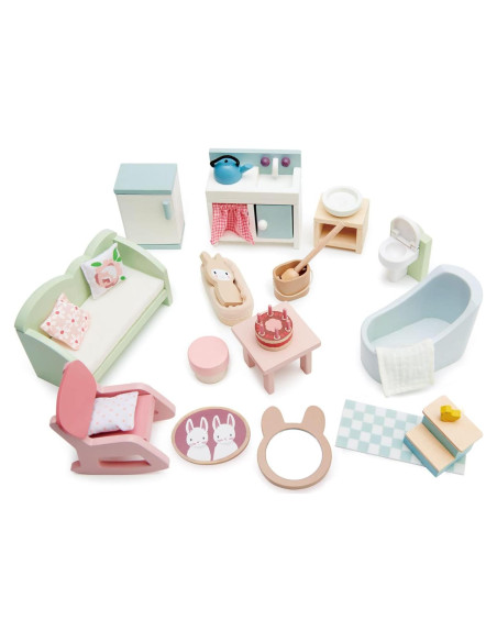 Conjunto de Muebles del Campo Tender Leaf Toys 42x30cm