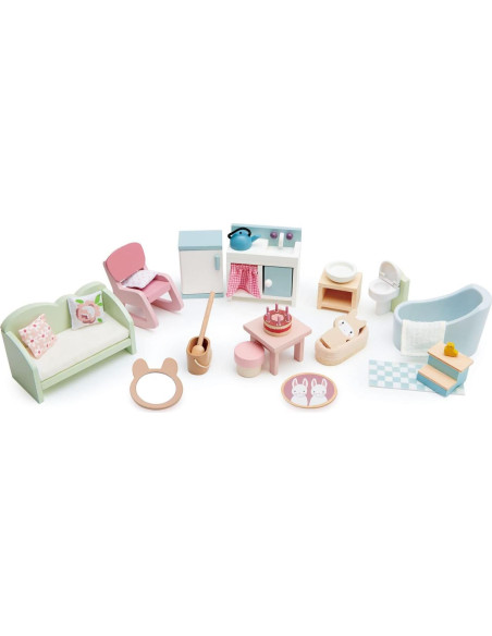 Conjunto de Muebles del Campo Tender Leaf Toys 42x30cm