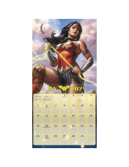 2025 DC Comics Wonder Woman Wall Calendar