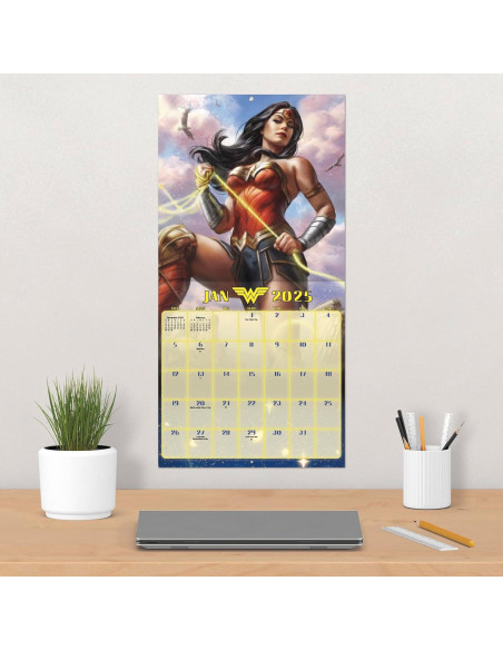 2025 DC Comics Wonder Woman Wall Calendar