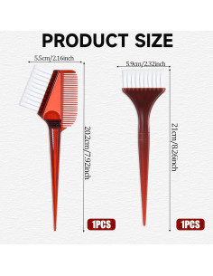 Kit de Brochas Profesionales para Teñir Cabello Sliverdew - 2 Piezas 2