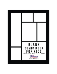 Blank Comic Book for Kids: Make Your Own and Create Your Own Story with Comic Drawing Paper