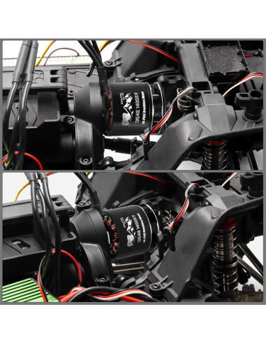 Controlador de Velocidad Eléctrico GOUPRC 80A y Motor S3542 1400KV