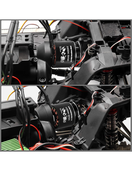 Controlador de Velocidad Eléctrico GOUPRC 80A y Motor S3542 1400KV