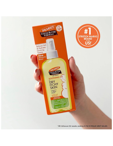 Aceite Corporal Calmante Palmer's Manteca de Cacao 145g