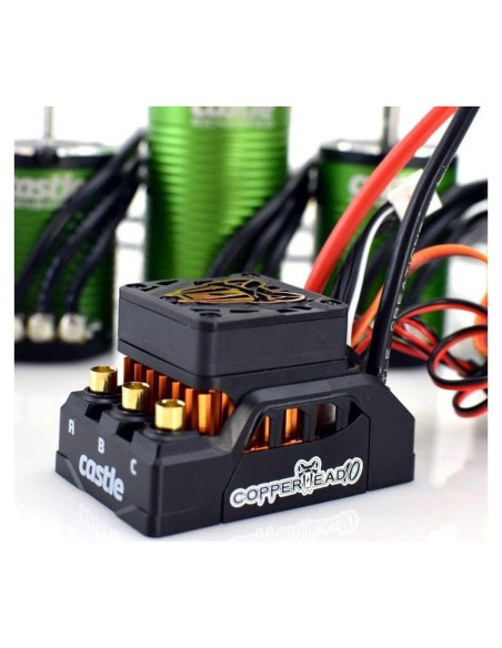 Combo ESC Copperhead 10 y Motor 1415-2400Kv 5mm