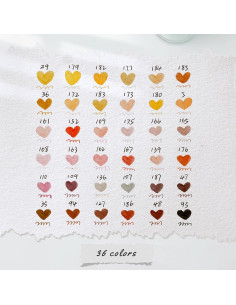 Marcadores de Tono de Piel Ohuhu 36 Colores Doble Punta 2