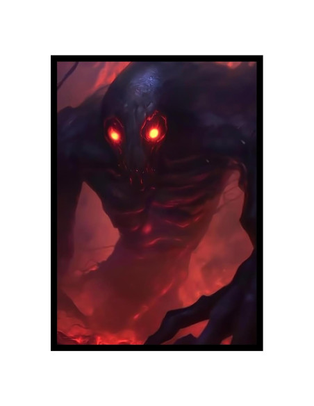 Fundas para Cartas Katomula 100 pcs Mate Artísticas 66x92mm