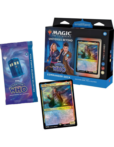 Baraja Commander Magic: The Gathering Doctor Who 100 cartas