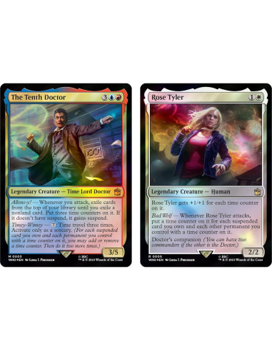 Baraja Commander Magic: The Gathering Doctor Who 100 cartas