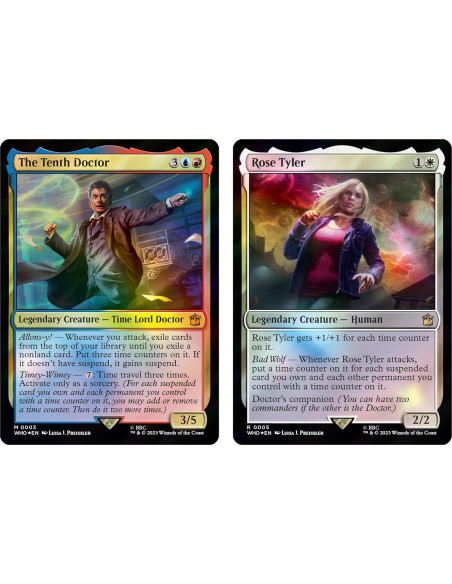 Baraja Commander Magic: The Gathering Doctor Who 100 cartas
