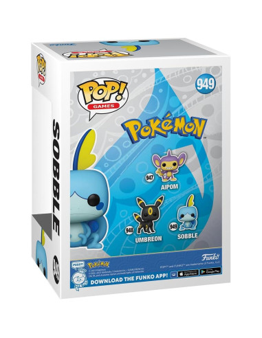 Figurita de Vinilo Funko Pop! Pokemon Sobble 10.16 cm
