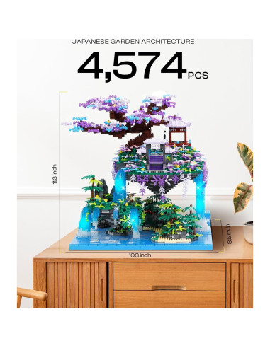 Juego de Bonsai Kimiangel Palacio de la Luna 4574 Piezas