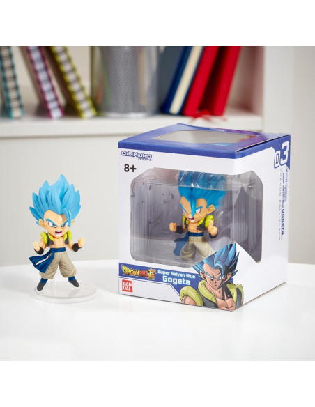 Figura Chibi Masters BANDAI Super Saiyan Blue Gogeta 8cm