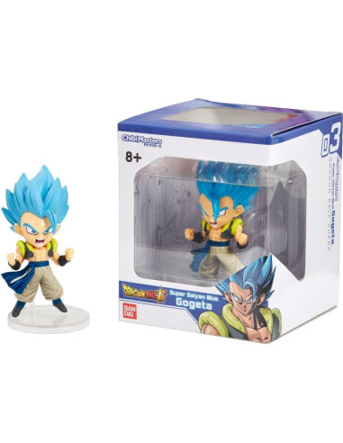 Figura Chibi Masters BANDAI Super Saiyan Blue Gogeta 8cm