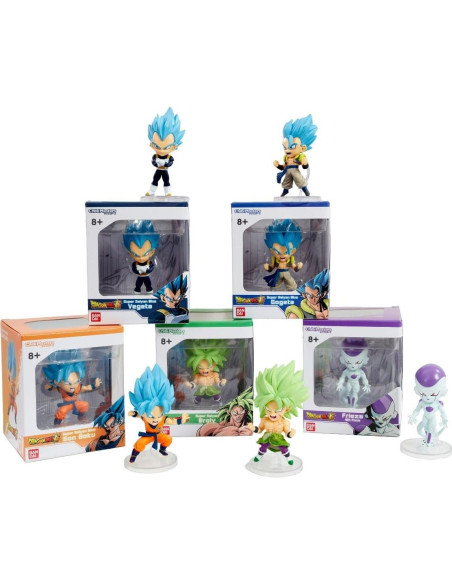 Figura Chibi Masters BANDAI Super Saiyan Blue Gogeta 8cm