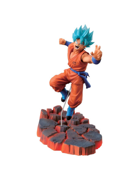 Figura de Son Goku Super Saiyan God SS 9.9 cm - Bandai