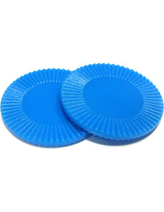 Set de 50 Fichas de Póker Mini Koplow Games - Azul 2.22 cm 2