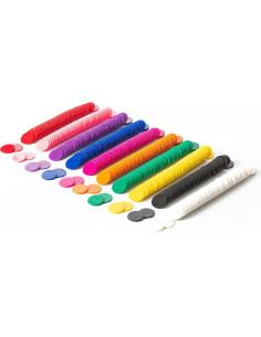 Contadores de Plástico 300pcs 2,54cm 10 Colores Smartdealspro 2