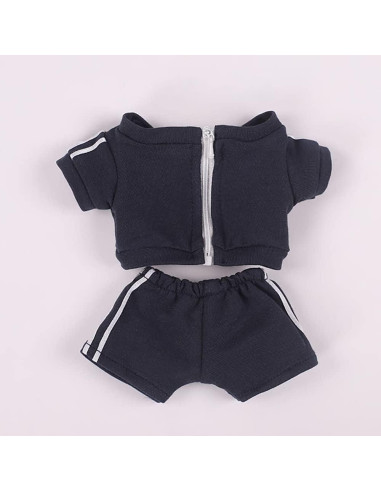 Conjunto Ropa Deportiva Muñeca 20cm Niannyyhouse Azul