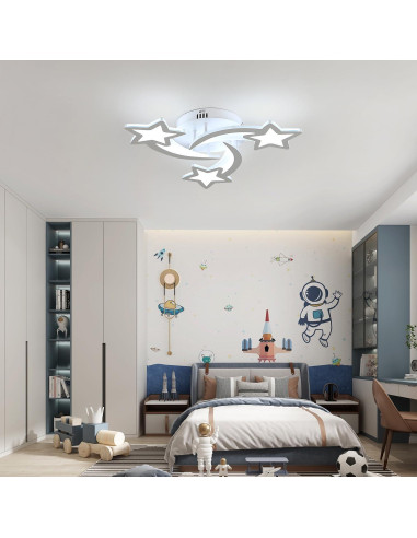 Luz de Techo Goeco 3 Modos Estrellas para Niños 21W