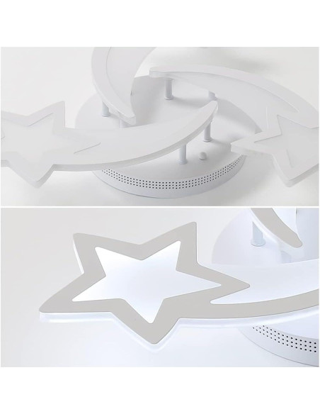 Luz de Techo Goeco 3 Modos Estrellas para Niños 21W