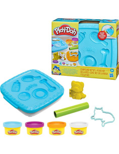 Play-Doh Set Mascotas Hasbro 4 Colores y Contenedor 2