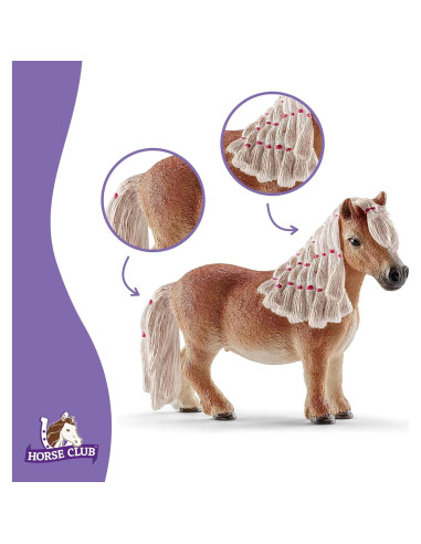 Set de Juego de Ponis Shetland Schleich - 8 Piezas