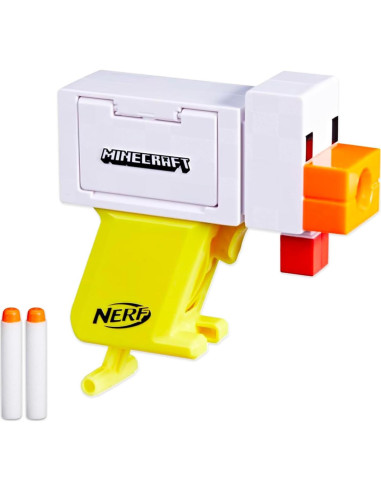 Nerf Blasters Minecraft 2 en 1 Pollo y Araña 439g