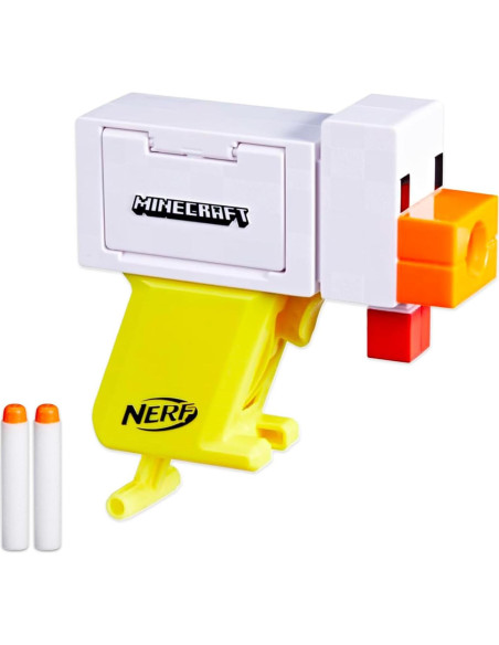 Nerf Blasters Minecraft 2 en 1 Pollo y Araña 439g
