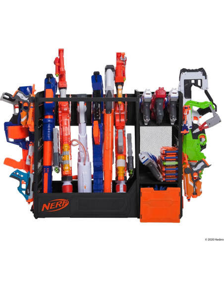 Soporte para Blasters Nerf Elite - Almacenamiento 20 Blasters