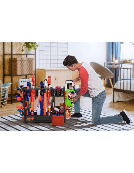 Soporte para Blasters Nerf Elite - Almacenamiento 20 Blasters
