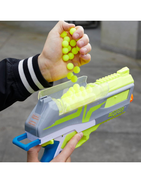Blaster Nerf Hyper Impulse-40 con 30 Rondas y Gafas