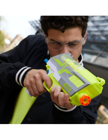 Blaster Nerf Hyper Impulse-40 con 30 Rondas y Gafas