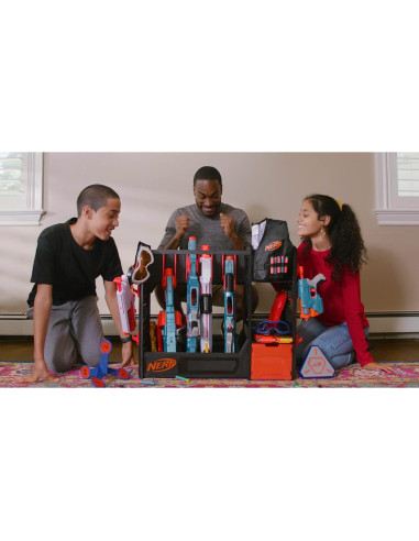 Soporte para Blasters Nerf Elite - Almacenamiento 20 Blasters