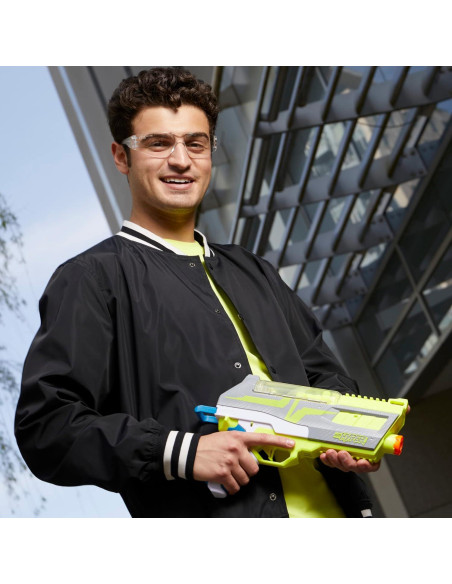 Blaster Nerf Hyper Impulse-40 con 30 Rondas y Gafas