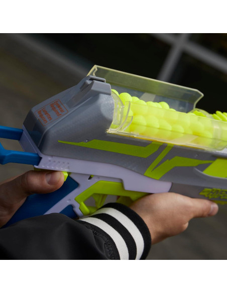 Blaster Nerf Hyper Impulse-40 con 30 Rondas y Gafas