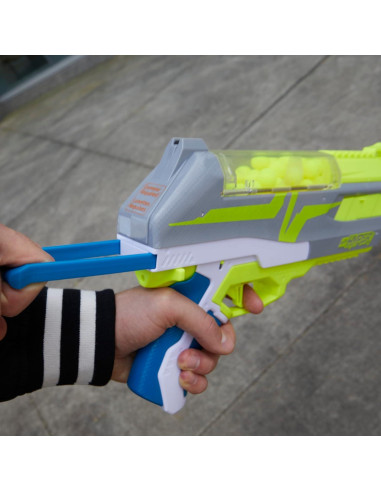 Blaster Nerf Hyper Impulse-40 con 30 Rondas y Gafas