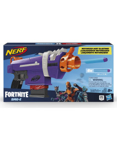 Blaster Nerf Fortnite SMG-E - Disparo Motorizado, 6 Dardos 2