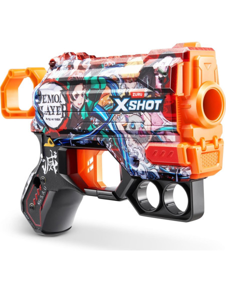 Blaster de Espuma X-Shot Skins Menace Demon Slayer - 16 Dardos