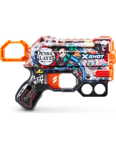 Blaster de Espuma X-Shot Skins Menace Demon Slayer - 16 Dardos