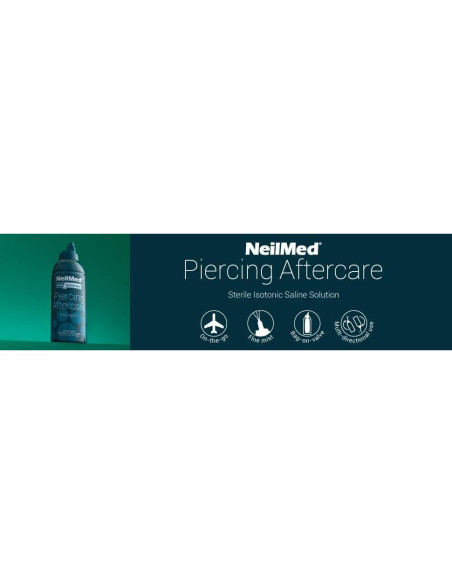 NeilMed NeilCleanse Cuidado Posterior al Piercing 186.9 mL NeilMed NeilCleanse Cuidado Posterior al Piercing 186.9 mL