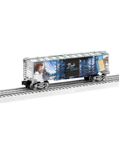 Tren Boxcar Lionel Bob Ross O Gauge 1:48 con Puertas Abiertas